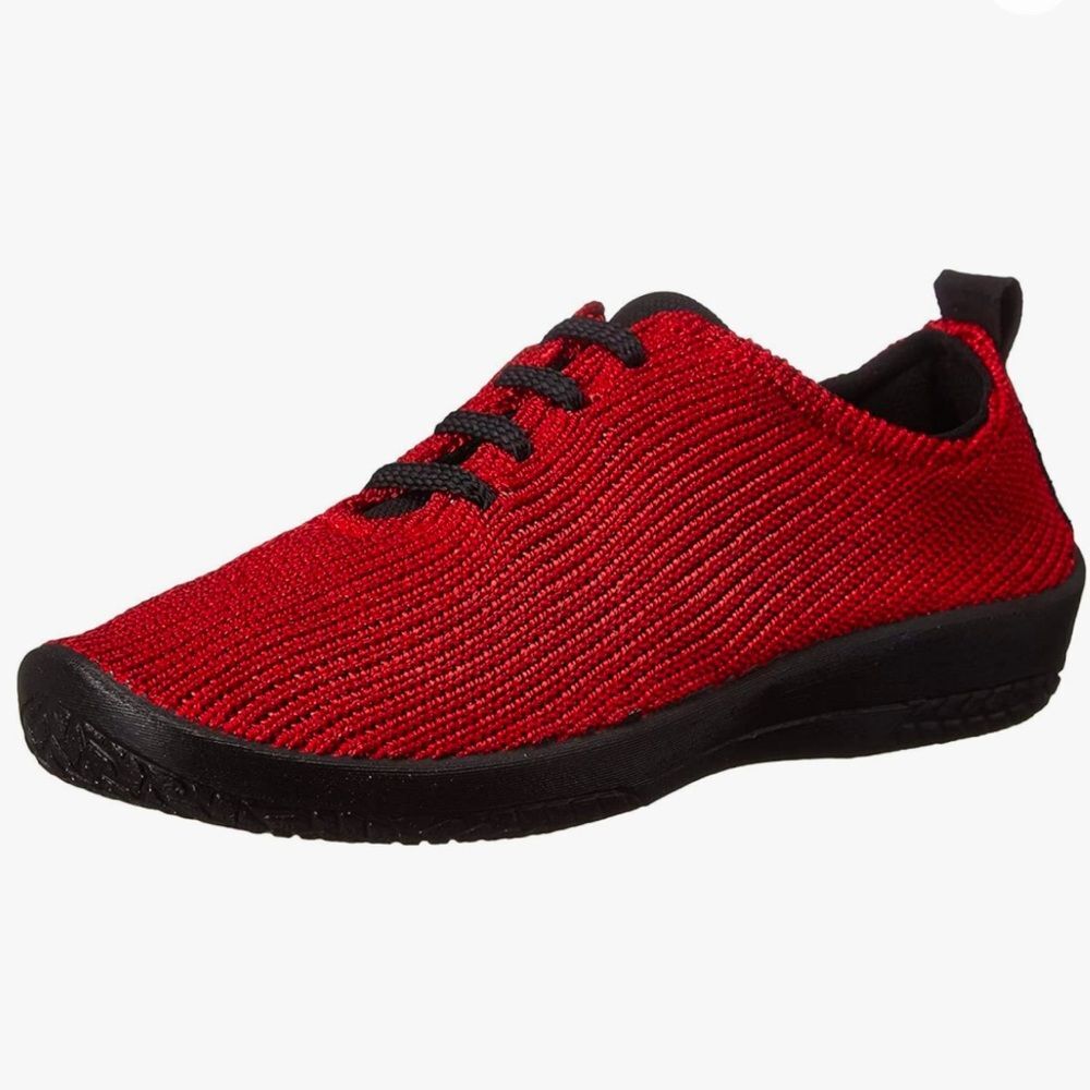 Arcopedico Red Knit Sneakers - Picture 2 of 6